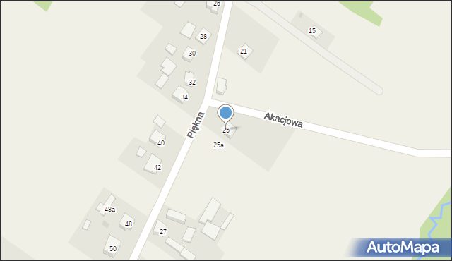 Aleksandria, Piękna, 25, mapa Aleksandria