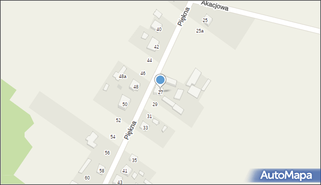 Aleksandria Druga, Piękna, 27, mapa Aleksandria Druga