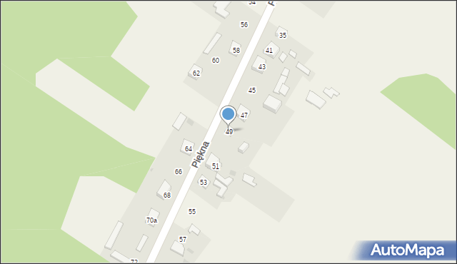 Aleksandria Druga, Piękna, 49, mapa Aleksandria Druga