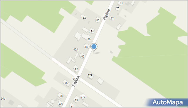 Aleksandria Druga, Piękna, 77c, mapa Aleksandria Druga