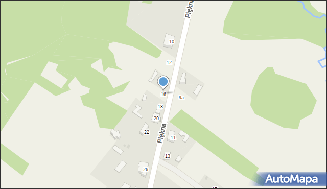 Aleksandria Pierwsza, Piękna, 16, mapa Aleksandria Pierwsza