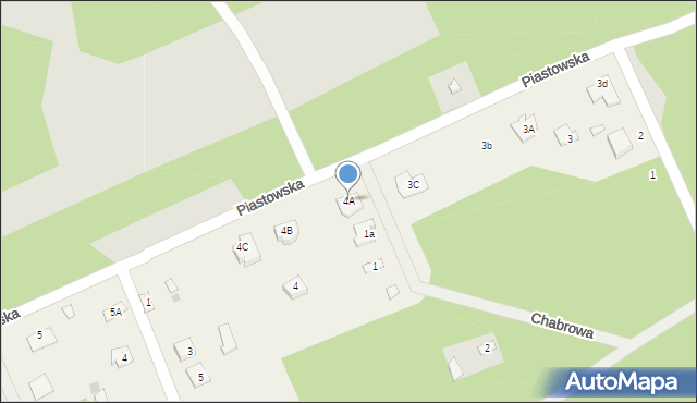 Aleksandrówka, Piastowska, 4A, mapa Aleksandrówka