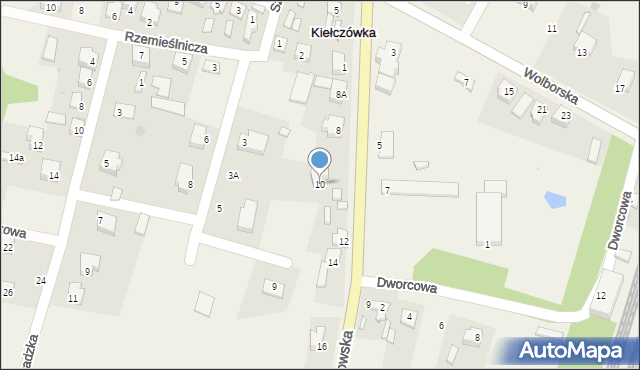 Baby, Piotrkowska, 10, mapa Baby