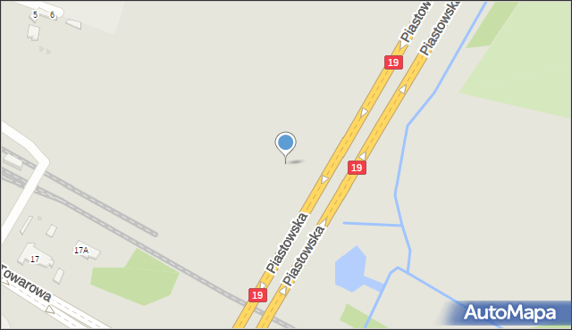 Białystok, Piastowska, 31, mapa Białegostoku