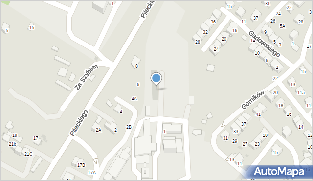 Bochnia, Pileckiego Witolda, rtm., 4, mapa Bochni