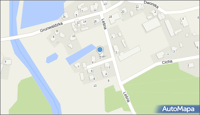 Bratian, Piaskowa, 2, mapa Bratian