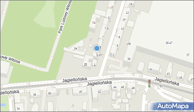 Bydgoszcz, Piotrowskiego Maksymiliana, 3, mapa Bydgoszczy