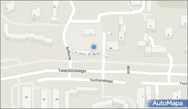 Bydgoszcz, Piwnika-Ponurego Jana, mjr., 1a, mapa Bydgoszczy