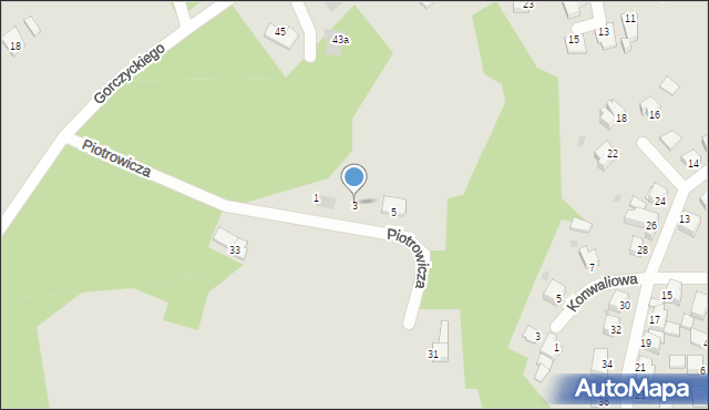 Chełmno, Piotrowicza Antoniego, 3, mapa Chełmno