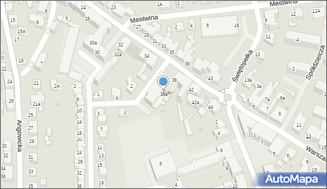 Chojnice, Piłsudskiego Józefa, marsz., 38a, mapa Chojnic