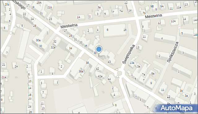 Chojnice, Piłsudskiego Józefa, marsz., 41, mapa Chojnic