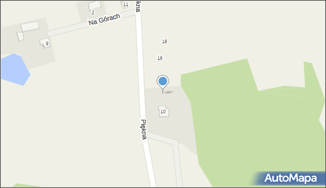 Ciechomie, Piękna, 12, mapa Ciechomie