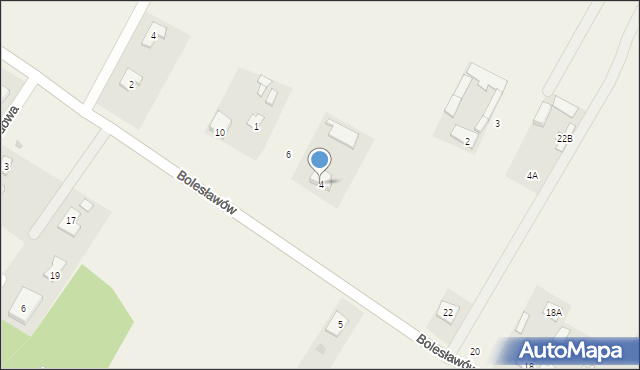 Czarnówka, Piłsudskiego Józefa, marsz., 4, mapa Czarnówka