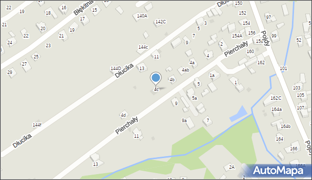 Czerwionka-Leszczyny, Pierchały, 4c, mapa Czerwionka-Leszczyny