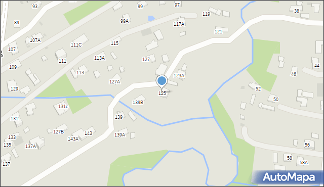 Dąbrowa Tarnowska, Piłsudskiego Józefa, marsz., 125, mapa Dąbrowa Tarnowska