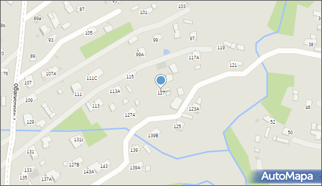 Dąbrowa Tarnowska, Piłsudskiego Józefa, marsz., 127, mapa Dąbrowa Tarnowska