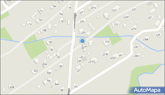 Dąbrowa Tarnowska, Piłsudskiego Józefa, marsz., 131, mapa Dąbrowa Tarnowska