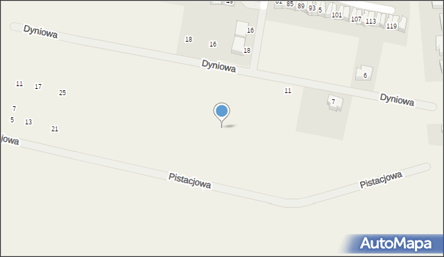 Dębogórze, Pistacjowa, 75, mapa Dębogórze