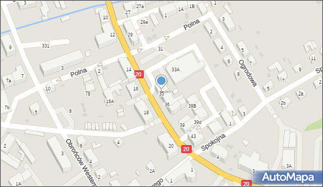 Drawsko Pomorskie, Piłsudskiego Józefa, marsz., 35, mapa Drawsko Pomorskie