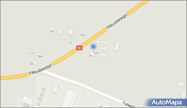 Drobin, Piłsudskiego Józefa, marsz., 42, mapa Drobin