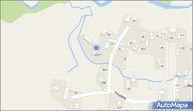 Dzianisz, Pindele, 146, mapa Dzianisz