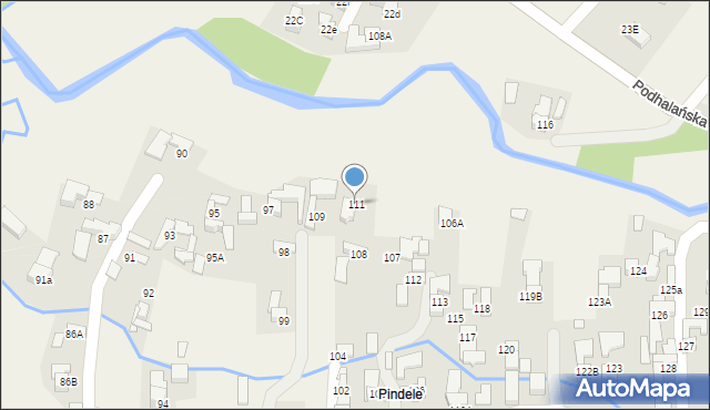 Dzianisz, Pindele, 72, mapa Dzianisz