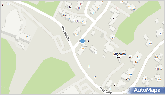 Gdańsk, Piecewska, 2b, mapa Gdańska