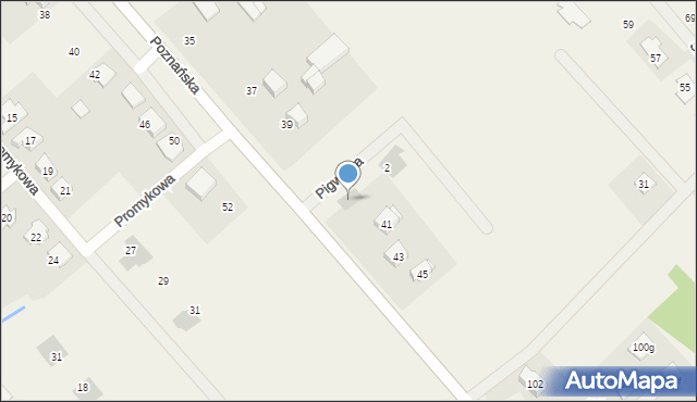 Góra, Pigwowa, 1, mapa Góra