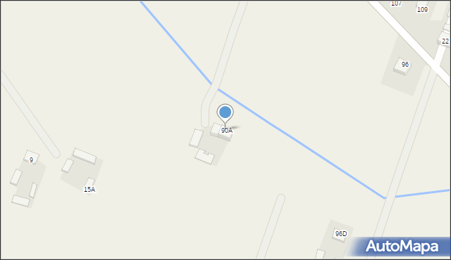 Górzno, Piłsudskiego Józefa, marsz., 90A, mapa Górzno