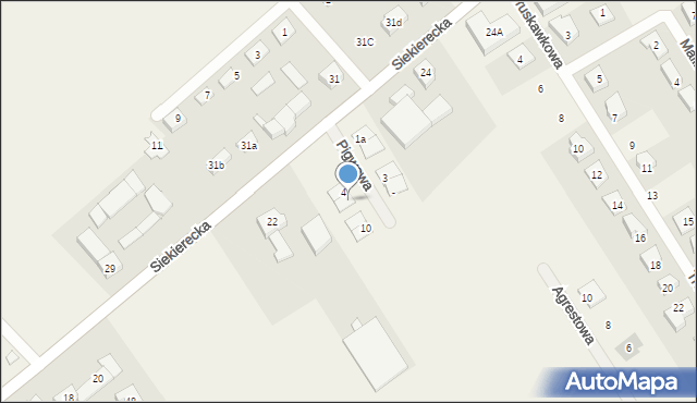 Gowarzewo, Pigwowa, 6, mapa Gowarzewo