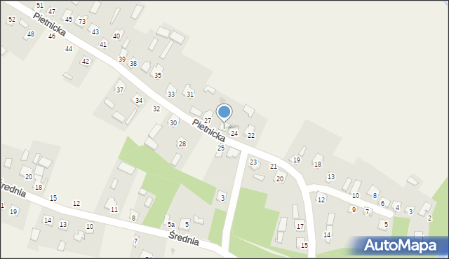 Horodło, Pietnicka, 26, mapa Horodło