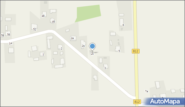 Horodyszcze, Piaski, 36, mapa Horodyszcze