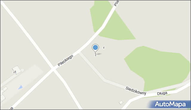 Iława, Pileckiego Witolda, rtm., 2, mapa Iława