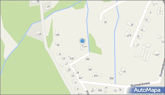 Jaworze, Pierwiosnków, 7, mapa Jaworze