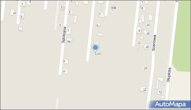 Jedlnia-Letnisko, Piastowska, 13, mapa Jedlnia-Letnisko