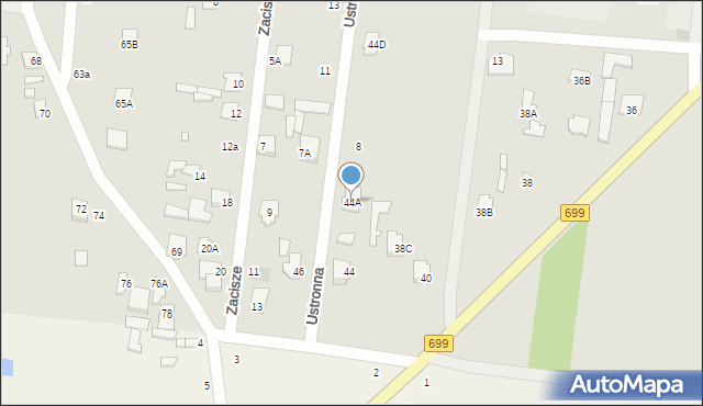 Jedlnia-Letnisko, Piotrowicka, 44A, mapa Jedlnia-Letnisko