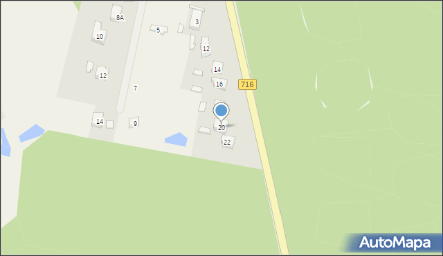 Kaletnik, Piotrkowska, 20, mapa Kaletnik