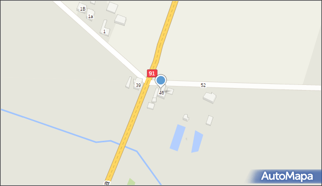 Kamieńsk, Piotrkowska, 46, mapa Kamieńsk