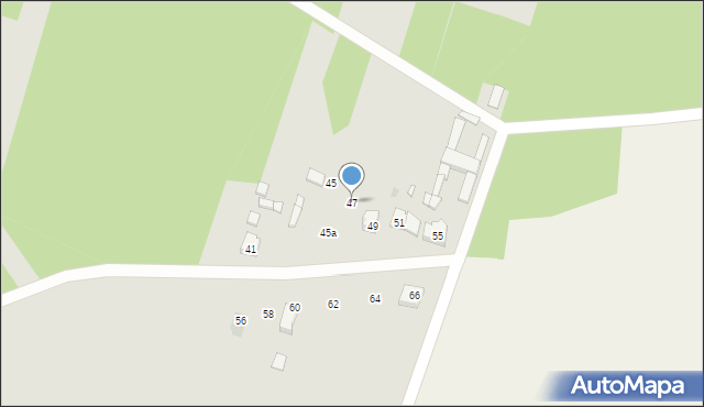 Kamieńsk, Piotrkowska, 47, mapa Kamieńsk