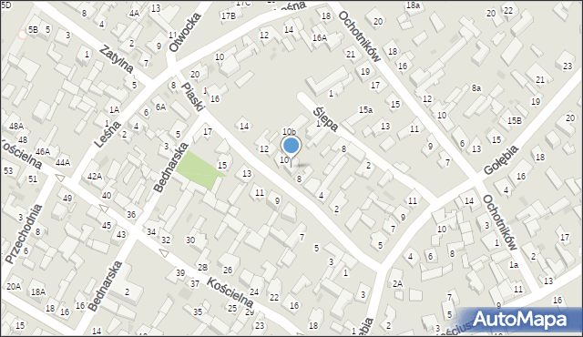 Karczew, Piaski, 8A, mapa Karczew