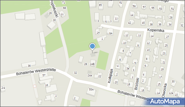 Karczew, Piłsudskiego Józefa, marsz., 28, mapa Karczew