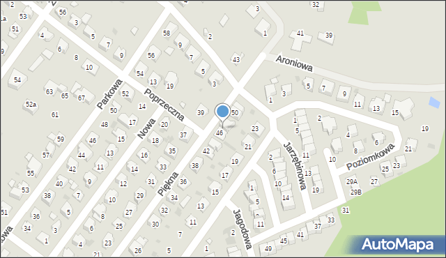 Kędzierzyn-Koźle, Piękna, 48, mapa Kędzierzyna-Koźle