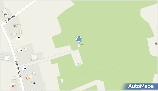 Kiełkowice, Piaskowa, 2, mapa Kiełkowice