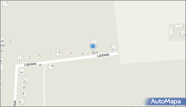 Kikół, Piaskowa, 15, mapa Kikół