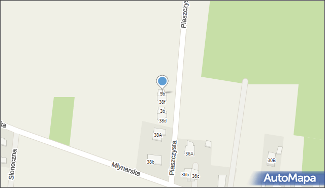 Konarzyce, Piaszczysta, 5b, mapa Konarzyce