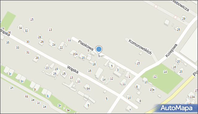 Konstancin-Jeziorna, Piaskowa, 7, mapa Konstancin-Jeziorna