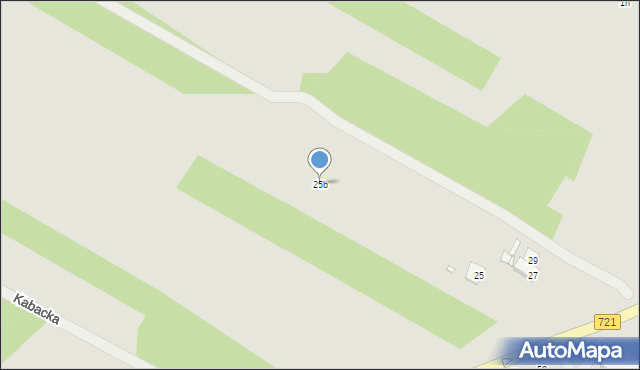 Konstancin-Jeziorna, Piaseczyńska, 25b, mapa Konstancin-Jeziorna