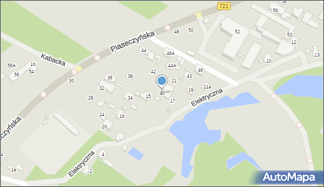 Konstancin-Jeziorna, Piaseczyńska, 40, mapa Konstancin-Jeziorna