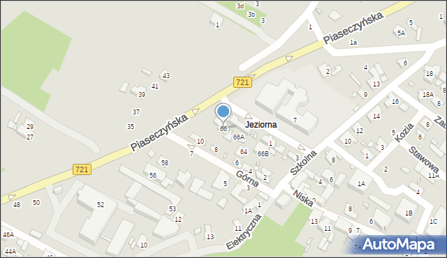 Konstancin-Jeziorna, Piaseczyńska, 66, mapa Konstancin-Jeziorna