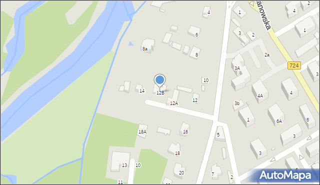 Konstancin-Jeziorna, Piłsudskiego Józefa, marsz., 12B, mapa Konstancin-Jeziorna